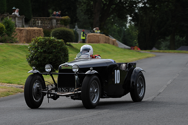 Guy Spollon in the HRG 1.5 Litre Meadows