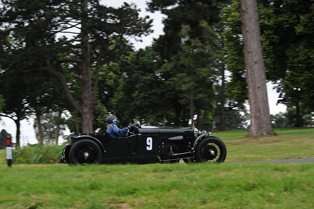 Jo Blakeney-Edwards in the Frazer Nash Super Sports