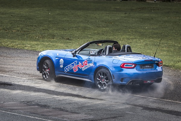 alastair moffatt world record attempt stunt drive uk