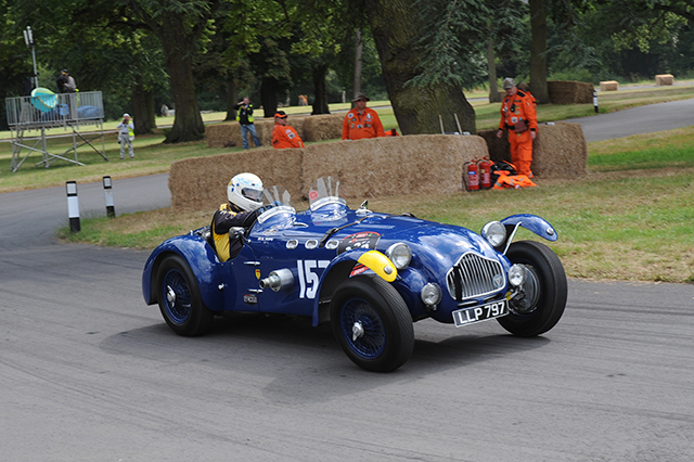 Simon Rodney Hope in the Allard J2