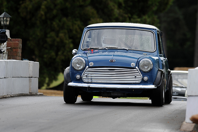 David West in the Austin Cooper S