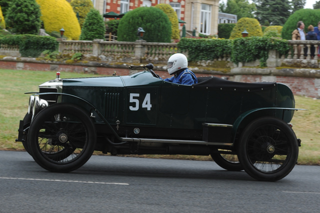Robert Towell in the Vauxhall Prince Henry