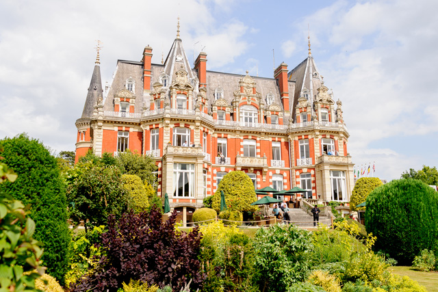 VIP-only Chateau Impney at the Chateau Impney Hill Climb, Droitwich