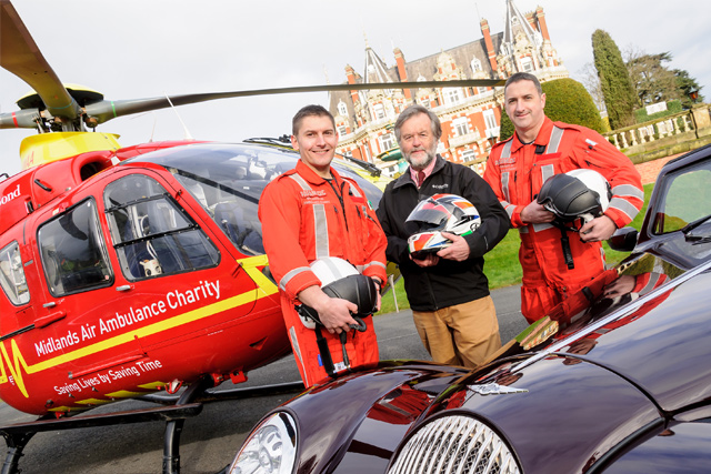 Midlands Air Ambulance Charity at Chateau Impney Hill Climb, Droitwich